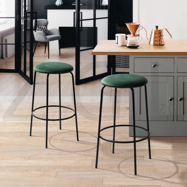 HAMER BARSTOOL DARK GREEN UKFR