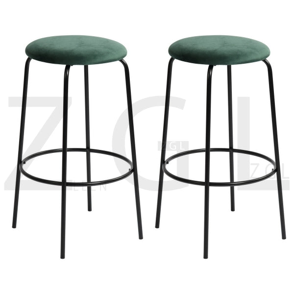 HAMER BARSTOOL DARK GREEN
