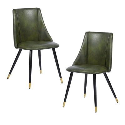 SMEG GREEN PU BLACK GOLD LEG