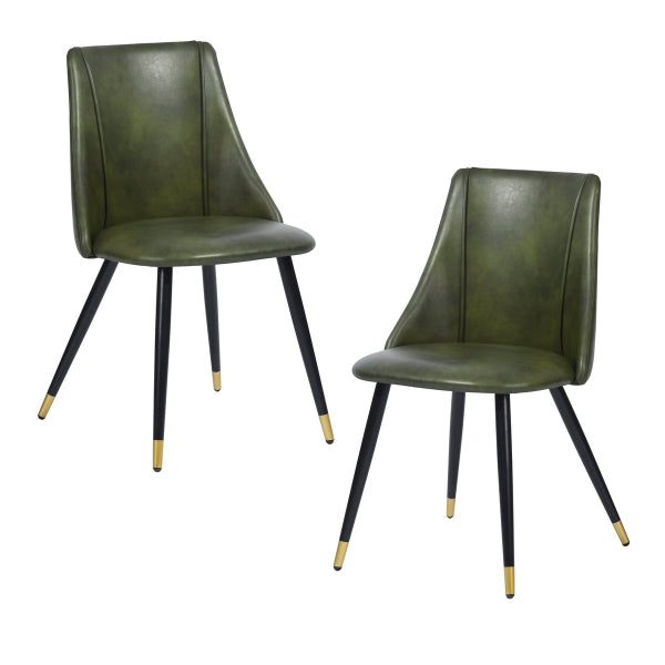 SMEG GREEN PU BLACK GOLD LEG