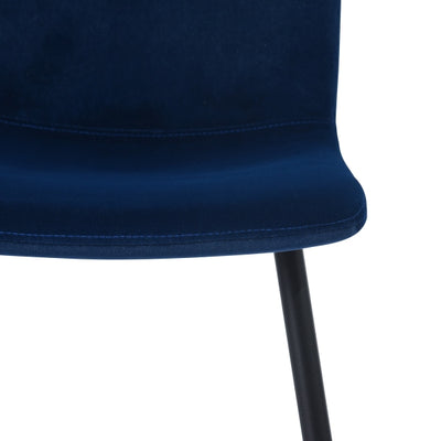 SCARGILL FROSTED VELVET BLUE