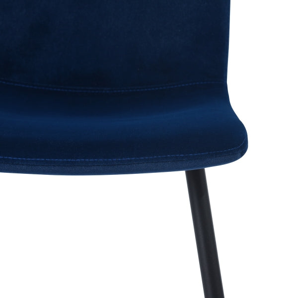 SCARGILL FROSTED VELVET BLUE