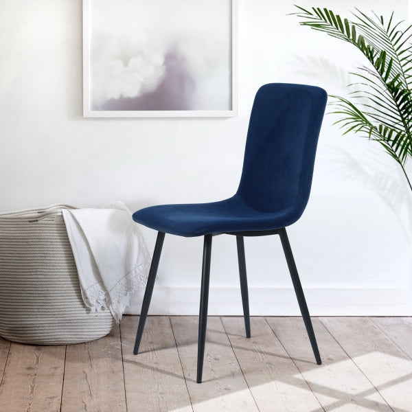 SCARGILL FROSTED VELVET BLUE