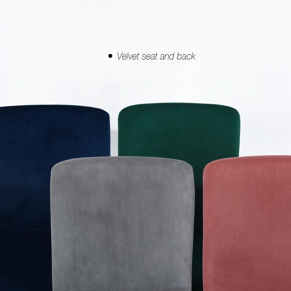 SCARGILL FROSTED VELVET GREY 2PCS