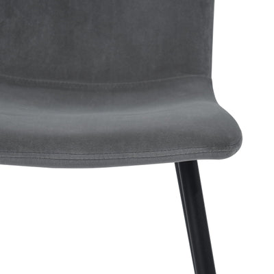SCARGILL FROSTED VELVET GREY