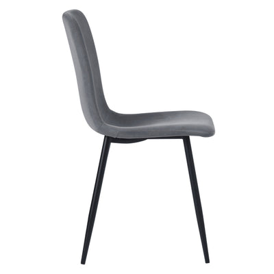 SCARGILL FROSTED VELVET GREY