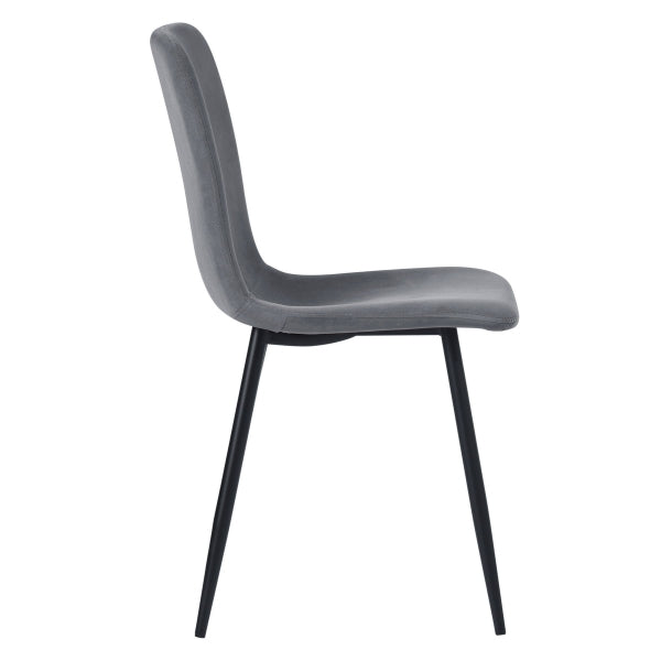 SCARGILL FROSTED VELVET GREY