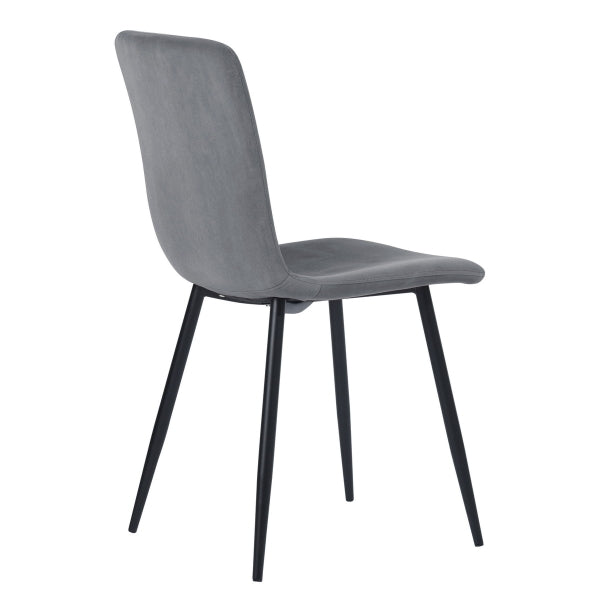 SCARGILL FROSTED VELVET GREY