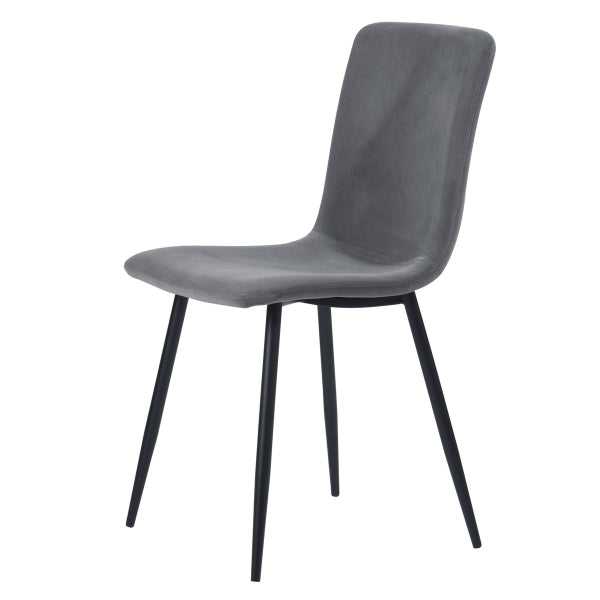 SCARGILL FROSTED VELVET GREY