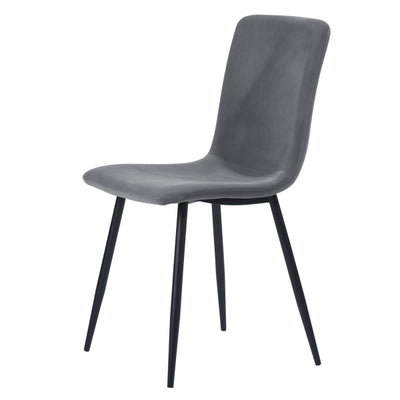 SCARGILL FROSTED VELVET GREY 2PCS