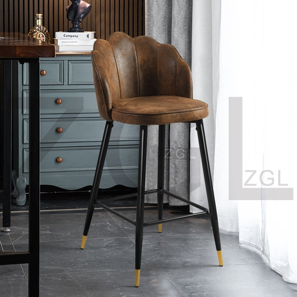 ACUFF BARSTOOL SUEDE