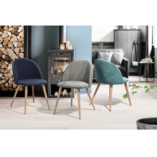 ZOMBA TERRY FABRIC BLUE UK