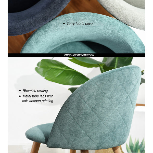 ZOMBA TERRY FABRIC GREEN UK