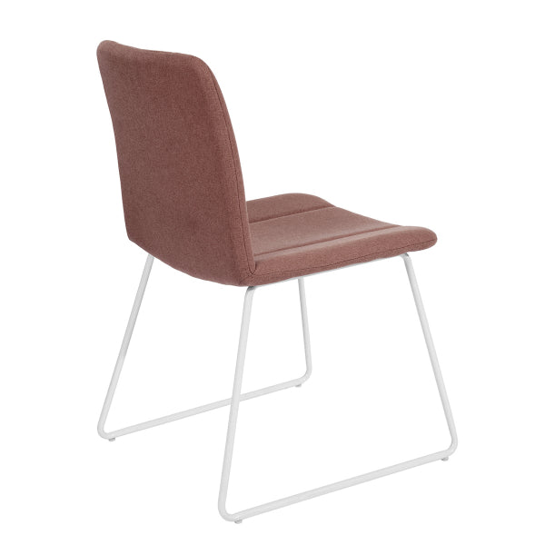 SUED DARK RED
