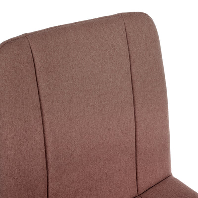 SUED DARK RED