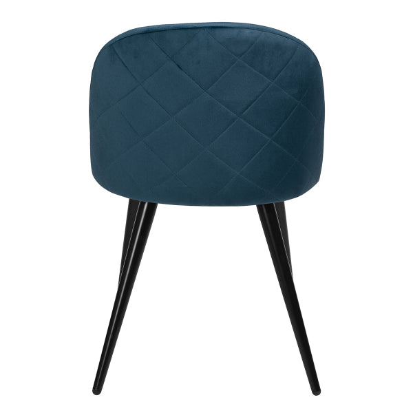 ZOMBA VELVET NAVYBLUE BLACK LEG A