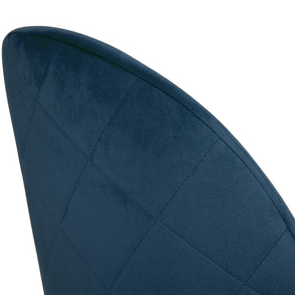 ZOMBA VELVET NAVYBLUE BLACK LEG A