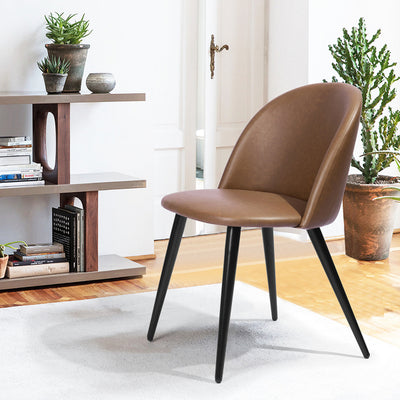ZOMBA BROWN PU BLACK LEG