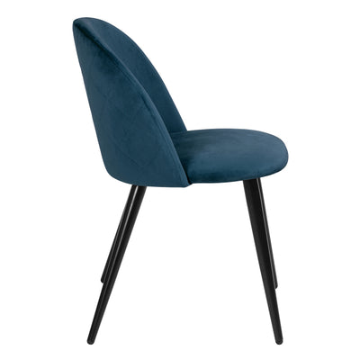 ZOMBA VELVET NAVYBLUE BLACK LEG A