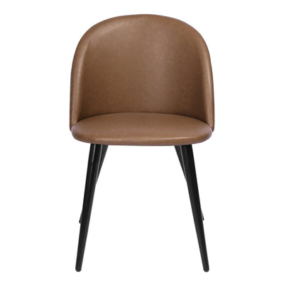 ZOMBA BROWN PU BLACK LEG
