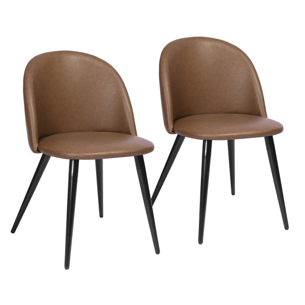 ZOMBA BROWN PU BLACK LEG