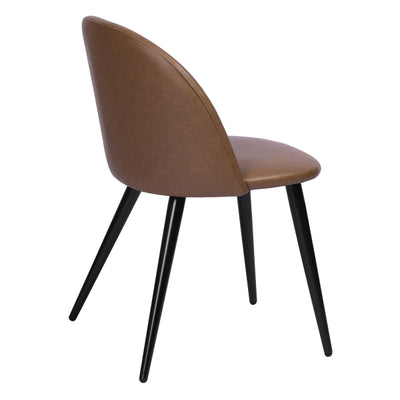 ZOMBA BROWN PU BLACK LEG