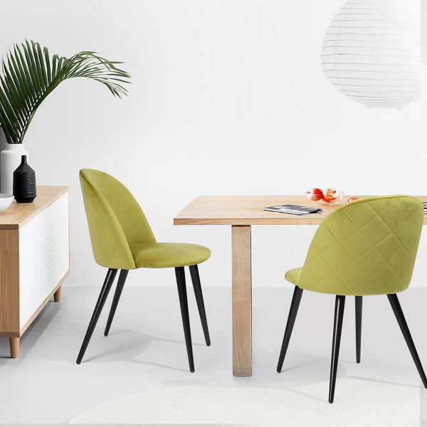 ZOMBA VELVET YELLOW BLACK LEG A