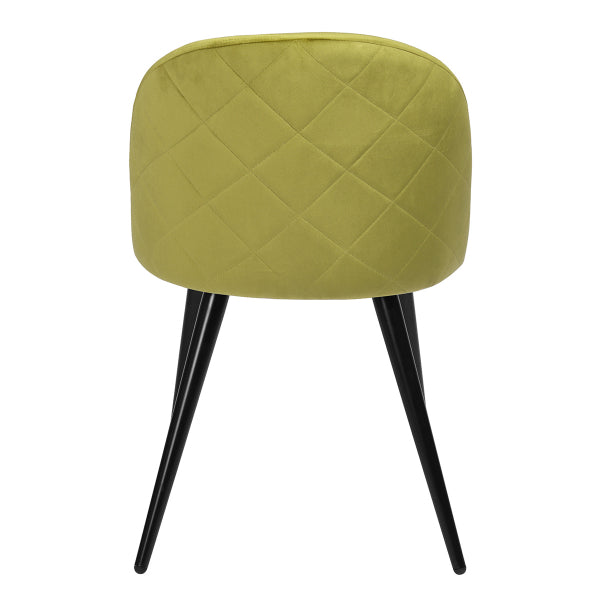 ZOMBA VELVET YELLOW BLACK LEG A
