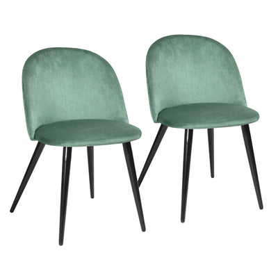 ZOMBA VELVET AQUA BLACK LEG A
