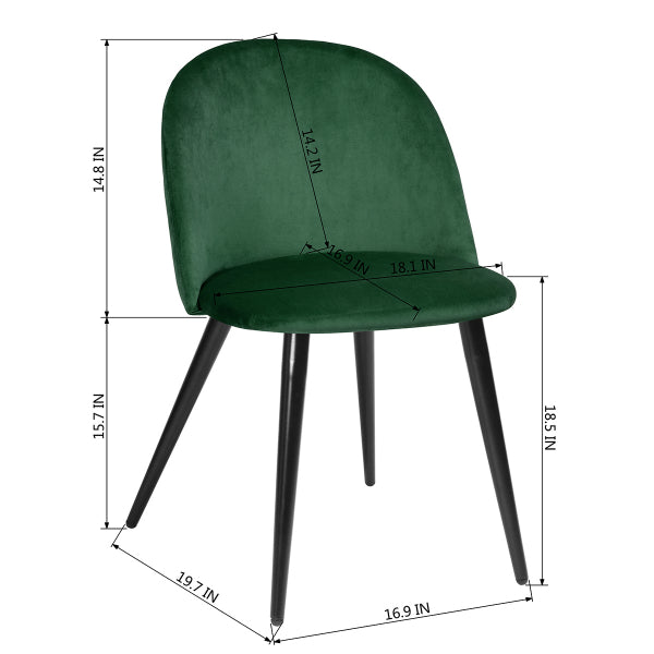 ZOMBA VELVET GREEN A