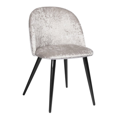 ZOMBA ICE DARK GREY VELVET BLACK LEG A