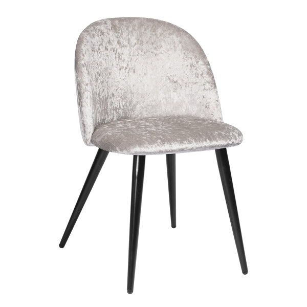 ZOMBA ICE DARK GREY VELVET BLACK LEG A