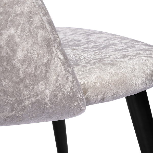 ZOMBA ICE DARK GREY VELVET BLACK LEG A