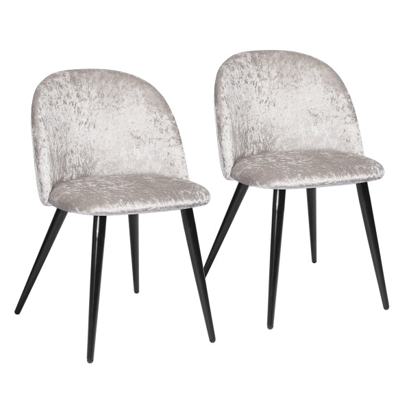 ZOMBA ICE DARK GREY VELVET BLACK LEG A