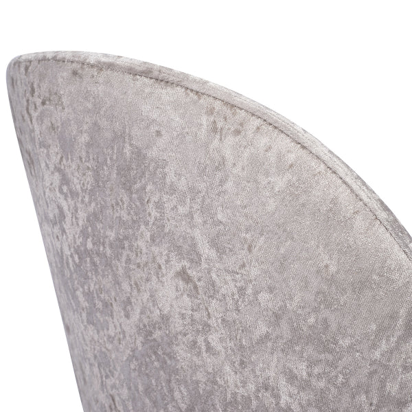 ZOMBA ICE DARK GREY VELVET BLACK LEG A