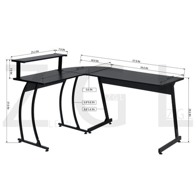 ARLETTE BLACK SHELF B
