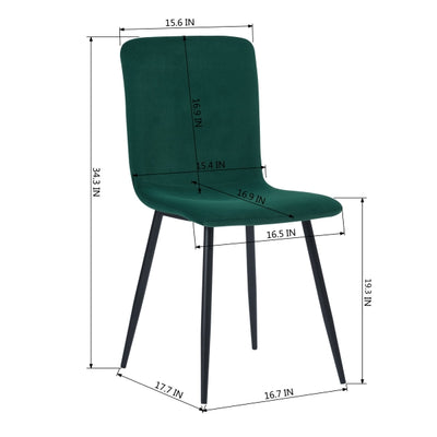 SCARGILL FROSTED VELVET GREEN