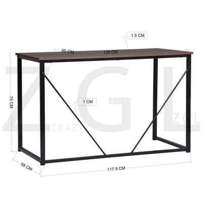 CHAYNE WALNUT BLACK LEG