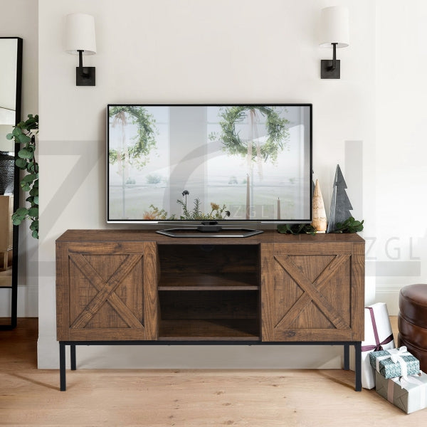 BEBOU TV STAND SMALL VINTAGE BROWN