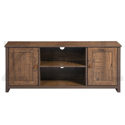 FAVRE TV STAND LONG SMALL VINTAGE BROWN