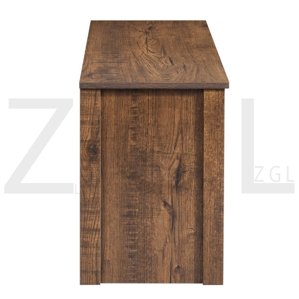 FAVRE TV STAND LONG SMALL VINTAGE BROWN