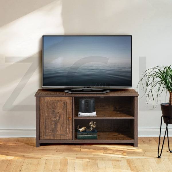 FAVRE TV STAND VINTAGE BROWN