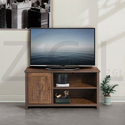 FAVRE TV STAND VINTAGE BROWN