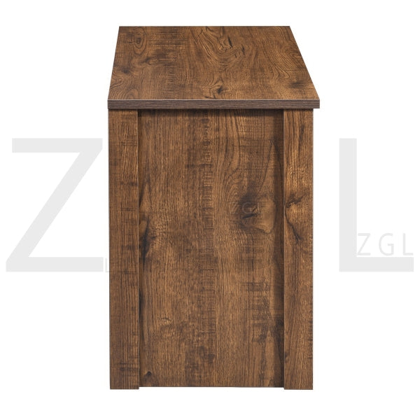 FAVRE TV STAND VINTAGE BROWN
