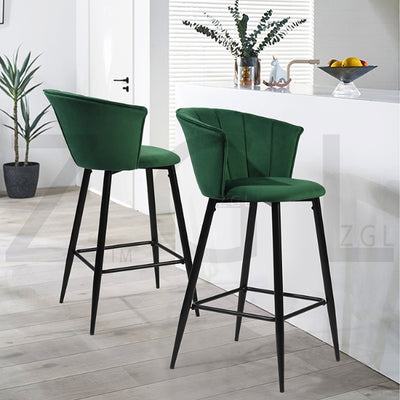 DONCIC BAR CHAIR DARK GREEN UKFR