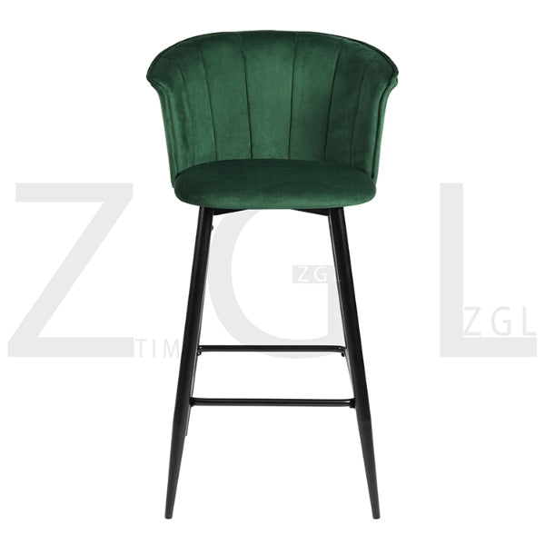 DONCIC BAR CHAIR DARK GREEN UKFR