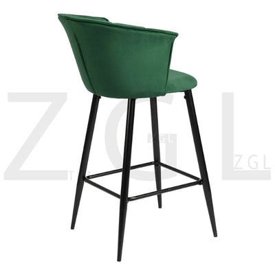 DONCIC BAR CHAIR DARK GREEN UKFR