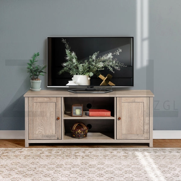 FAVRE TV STAND LONG SMALL LIGHT GREY