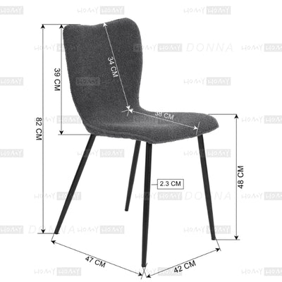 DURSO GRANULAR VELVET GREY