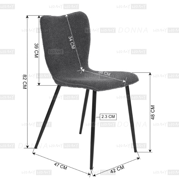 DURSO GRANULAR VELVET GREY